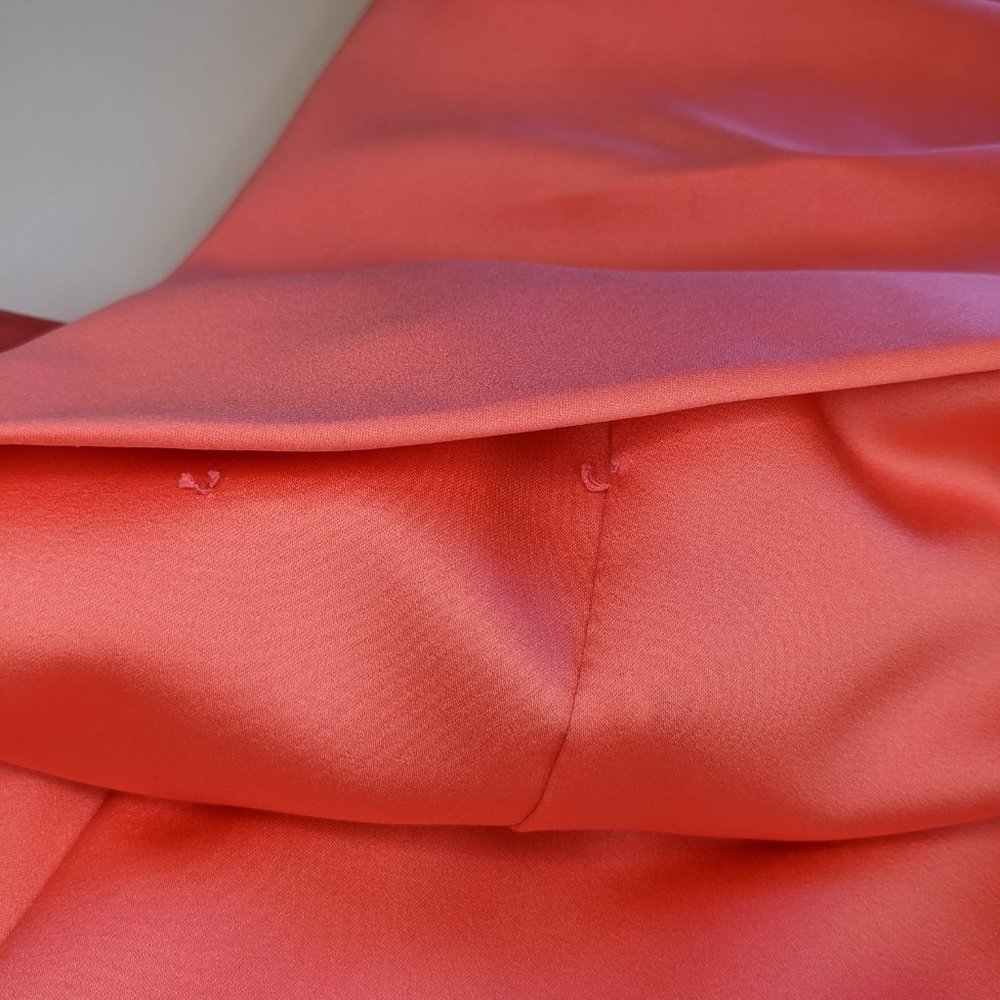 Alfred Angelo Vibrant Pink Strapless Gown - Picture 13 of 13